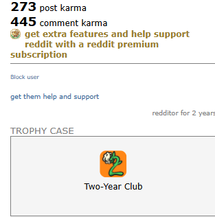 REDDIT ACCOUNT with 718 karma, Post KARMA 273 and Comment Karma 445, 2 years 2 months